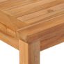 5 Piece Garden Dining Set Solid Teak Wood Image 10