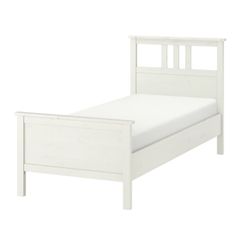 single bed frame and mattress