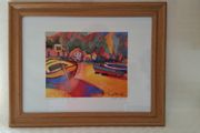 Framed &amp; signed print by Gerry Baptist