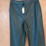 Primark Emerald  Green Faux Leather  Trousers.  S.14.  B.N.W.T Image 2