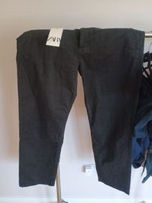Zara black chinos