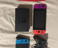 Nintendo switch unpatched/modable+accesories