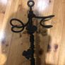 Black iron 6 Wine Bottle  Holder Image 5