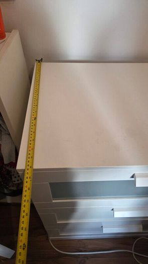 IKEA BRIMNES chest of drawers and mirror