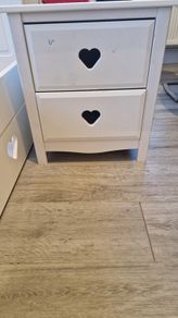 kids single bed and locker