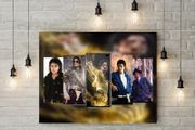 Michael Jackson printed picture on 3mm hard foamex board decor wall art picture