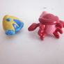 Disney Little Mermaid Flounder and Sebastian Mini Figures Image 3