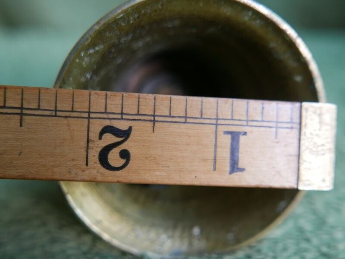 Vintage Brass Handbell Featuring a Mischievous  Handle
