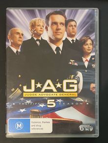 JAG (Judge Advocate General) Season 5. 6 Disc DVD Television Series.