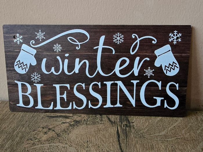 Christmas Winter Sign