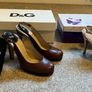 Lunar Elegance Sling Back High Heels, Brand New. Size 6 Image 2