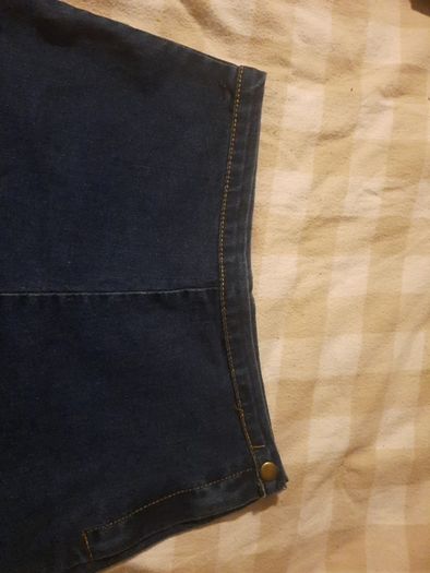 high waist denim shorts