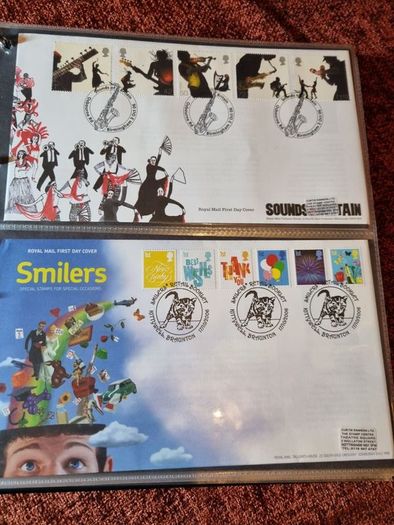 Mint UK FDC album