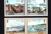 1983 Guernsey Europa (Great Works of Human Genius) Commemorative Stamps Mint Never Hinged (MNH)