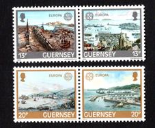 1983 Guernsey Europa (Great Works of Human Genius) Commemorative Stamps Mint Never Hinged (MNH)