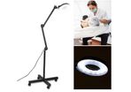 8X Amplifying Glass Floor Stand Light Movable Virus Light