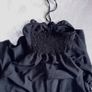 Beautiful black Halterneck Cut Out Ruffle Maxi Dress UK 10/12 Or M Image 4