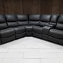 Rita Manual Corner Leather Recliner Sofa Image 2