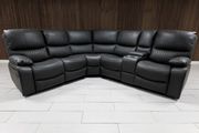 Rita Manual Corner Leather Recliner Sofa