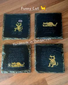 Slate Drinks Coaster Set