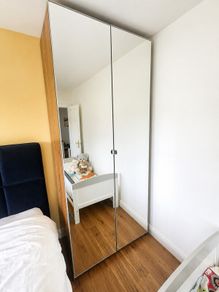 IKEA PAX Wardrobe  Mirrored Doors
