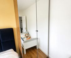 IKEA PAX Wardrobe  Mirrored Doors
