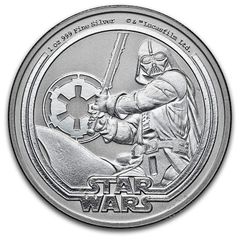 1 oz STAR WARS Darth Vader Silver Coin 2026 BU (In Capsule)
