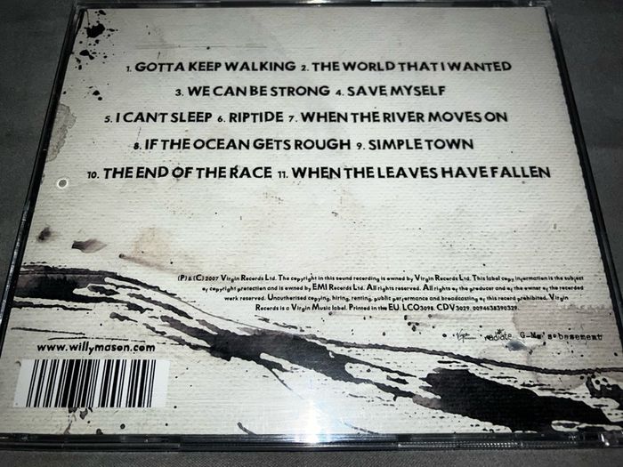 Willy Mason - If The Ocean Gets Enough    CD