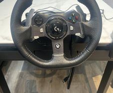 Logitech G920 Steering Wheel and Pedals and shifter.