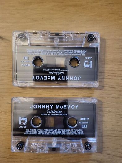 Johnny McEvoy Celebration 30 Of His Finest Recordings Double Cassette