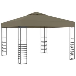 Garden Marquee 3x3 m Taupe 180 g/m2