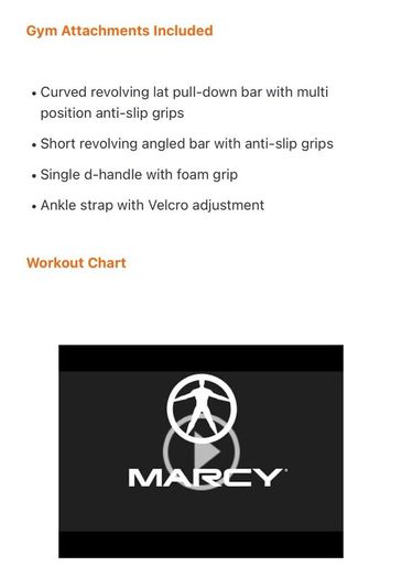 Home gym - Marcy