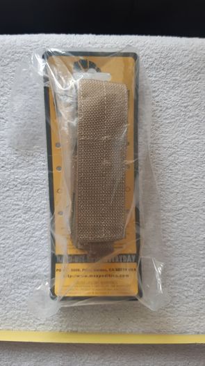 Maxpedition Tactical 4" Flashlight Sheath Military Army Molle Torch Case Khaki