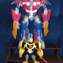 Transformers Talking Power Bots 11" Figure Optimus Prime Lights Hasbro 2009/2010 plus more Image 3