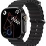 HOCO Y12 Ultra Smart Watch Sleek Black Colour with Black Strap Loop - Large. Fitness Tracker, Precision GPS, Action Button, Extra-Long Battery Life, 1.96" Brighter Retina Display Image 4