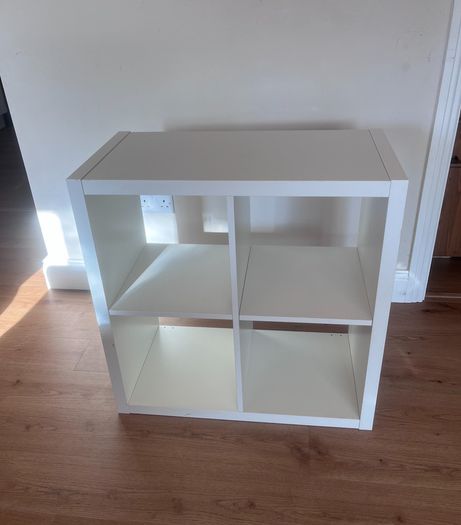 White Kallax Storage Unit - IKEA