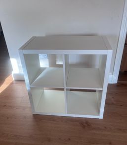 White Kallax Storage Unit - IKEA
