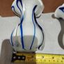 Vintage Pair of "Murano" Curzon blue vases Image 10