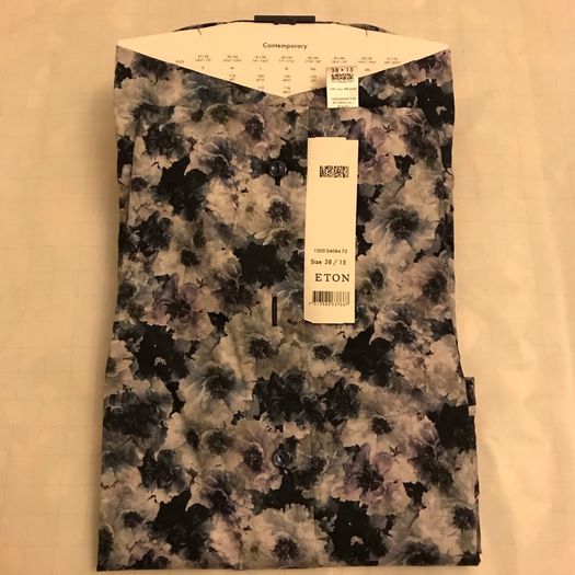 ETON  //  Floral Print Shirt