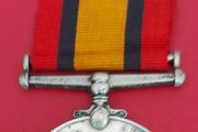 Anglo-Boer War Q.S.A. Medal 1899- 1902 with "Ghost Dates"