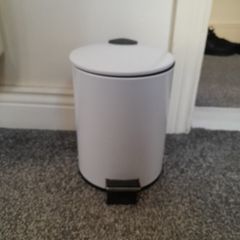 small toilet bin