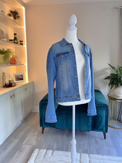 My Bestiny Light Wash Denim Jacket - Size XL UK 12-14 / EU 40-42