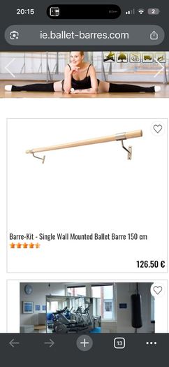 ballet barre