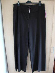 Principles Brown High Waist Trousers - Size 18L
