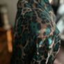 Pinko Emerald Leopard Skin short dress NWT size 12 Image 4
