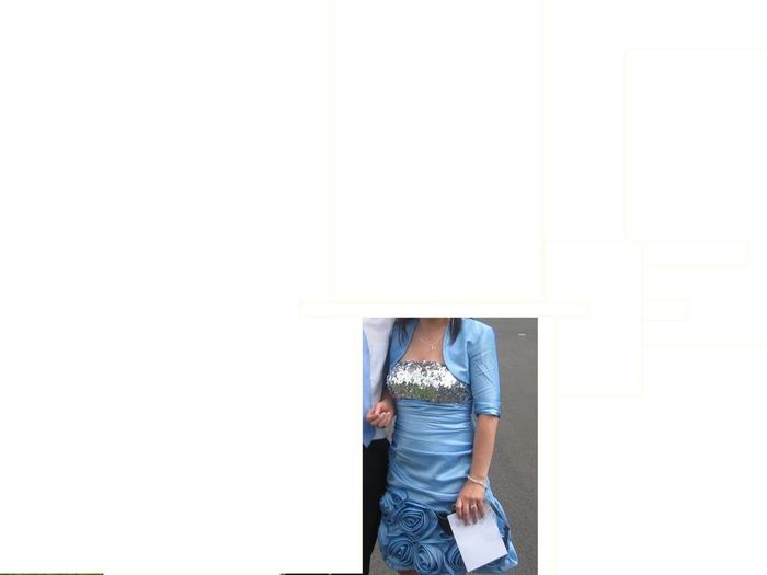 Stunning Baby Blue Dress