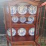 Vintage Mahogany Display Cabinet Image 8