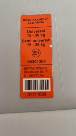 Britax Romer High-back Booster Isofix