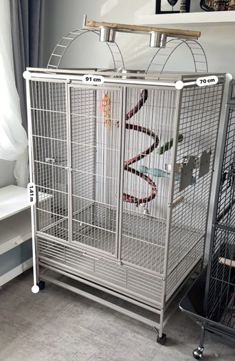 large bird cage