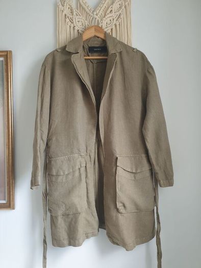Zara Linen Jacket Size Medium